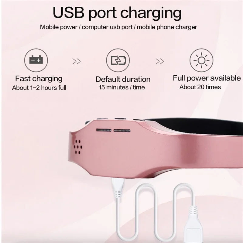 Electric Migraine Relief Massager, Insomnia and Stress Relief TENS Unit